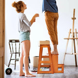 Folding Step Stool for Adults and Kids