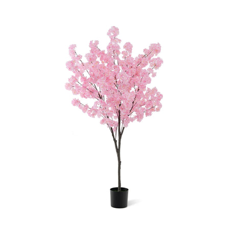 6.5 FT Tall Artificial Cherry Blossom Tree with 1170 Pink Flowers