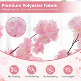6.5 FT Tall Artificial Cherry Blossom Tree with 1170 Pink Flowers