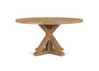 Giner and Colomer - Round Mango Wood Table For 10 With Double-Edge Top