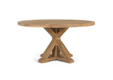 Giner and Colomer - Round Mango Wood Table For 10 With Double-Edge Top