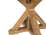 Giner and Colomer - Round Mango Wood Table For 10 With Double-Edge Top