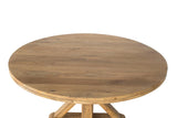 Giner and Colomer - Round Mango Wood Table For 10 With Double-Edge Top