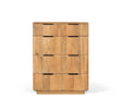 Giner and Colomer - Tall 5-Drawer Mango Wood Chest (Metal Guides, 2 Small, 3 Large)