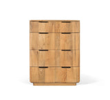 Giner and Colomer - Tall 5-Drawer Mango Wood Chest (Metal Guides, 2 Small, 3 Large)