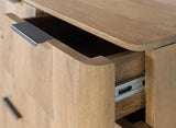 Giner and Colomer - Tall 5-Drawer Mango Wood Chest (Metal Guides, 2 Small, 3 Large)
