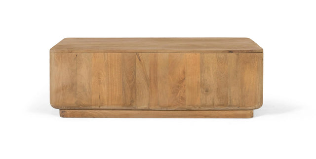 Giner and Colomer - Mango Wood Coffee Table (120 x 70) With Rounded Corners