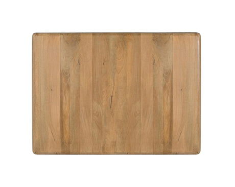 Giner and Colomer - Smooth Mango Wood Headboard (165 cm) With Half-Round Edges
