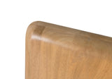 Giner and Colomer - Smooth Mango Wood Headboard (165 cm) With Half-Round Edges