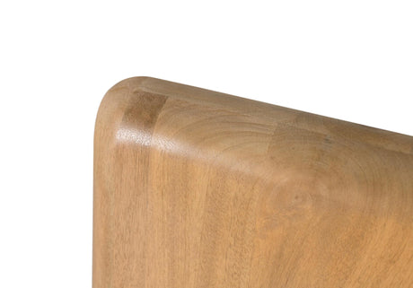 Giner and Colomer - Smooth Mango Wood Headboard (165 cm) With Half-Round Edges