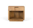 Giner and Colomer - Mango Wood Coffee Table (1 Drawer, Open Space) With Rounded Corners