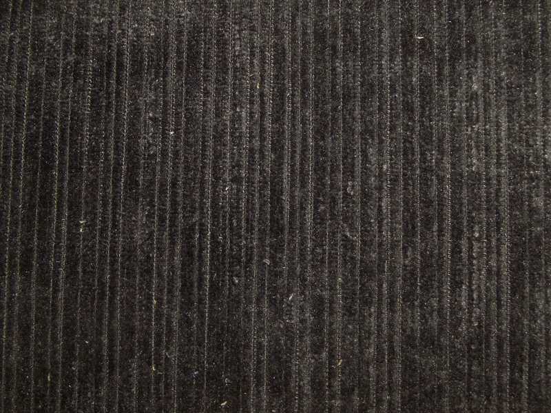 Pastiche Rib Anthracite / SR18134 (Per Metre)