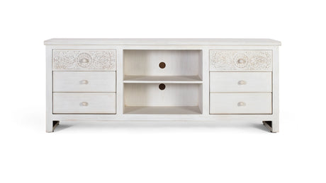 Giner and Colomer  Modern TV Stand With 6 Drawers And 2 Open Compartments