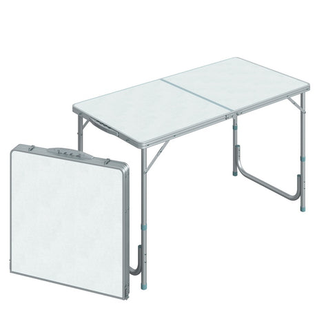 Outsunny Portable Aluminum Foldable Table