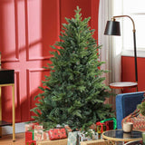 HOMCOM 5ft Bare Artificial Christmas Tree, with 1309 Tips - Green