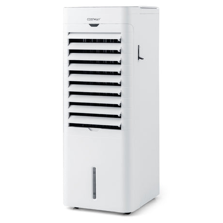 Evaporative Air Cooler and Heater with 3 Speeds and 3 Modes-White