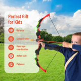 2 Pack Kids Bow and Arrow Set LED Illuminated Archery Toy Set