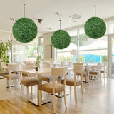 2 Pieces 39CM/50CM Artificial Decorative Plant Milan Grass Ball-M