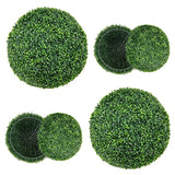2 Pieces 39CM/50CM Artificial Decorative Plant Milan Grass Ball-M