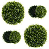 2 PCS 45cm/55cm Artificial Plant Cedar Topiary Ball-M