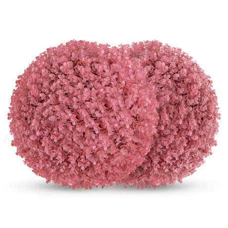 Faux Eucalyptus Decorative Balls with7 Layers Leaves UV Protected
