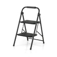 Folding Step Stool with Padded Handgrip and Wide Anti-Slip Pedal for Kitchen/Household/Garden