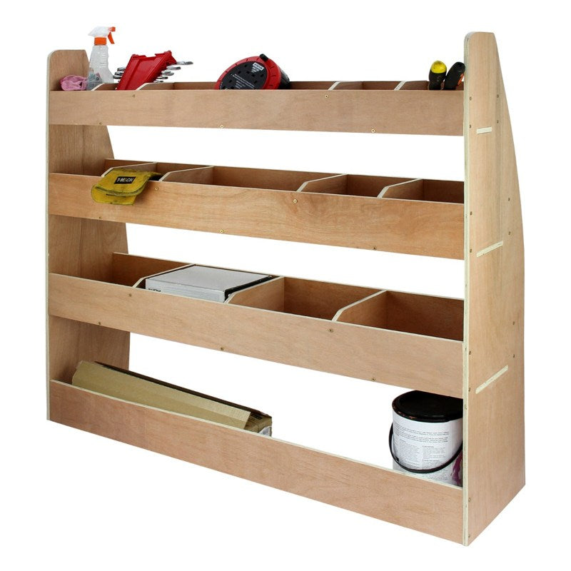 11sqm Black Van Lining & VW Transporter Racking Unit