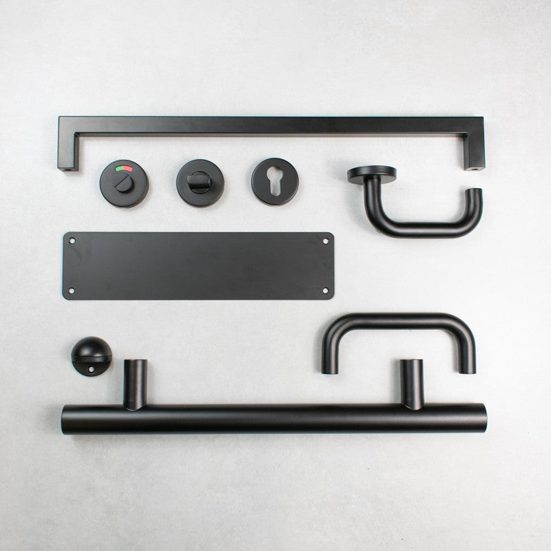 Atlantic Key Escutcheons - Satin Stainless Steel - Pair