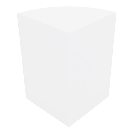 Retail Shop Corner Counter LM60 - White