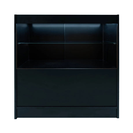 LED Retail Shop Counter C900 - Black