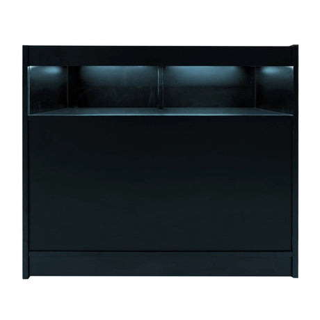 LED Retail Shop Counter B1200 - Black