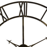 Large Antique Brass Large Skeleton Clock