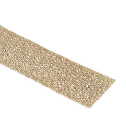 Hook 20mm x 25m roll Beige Sew-On