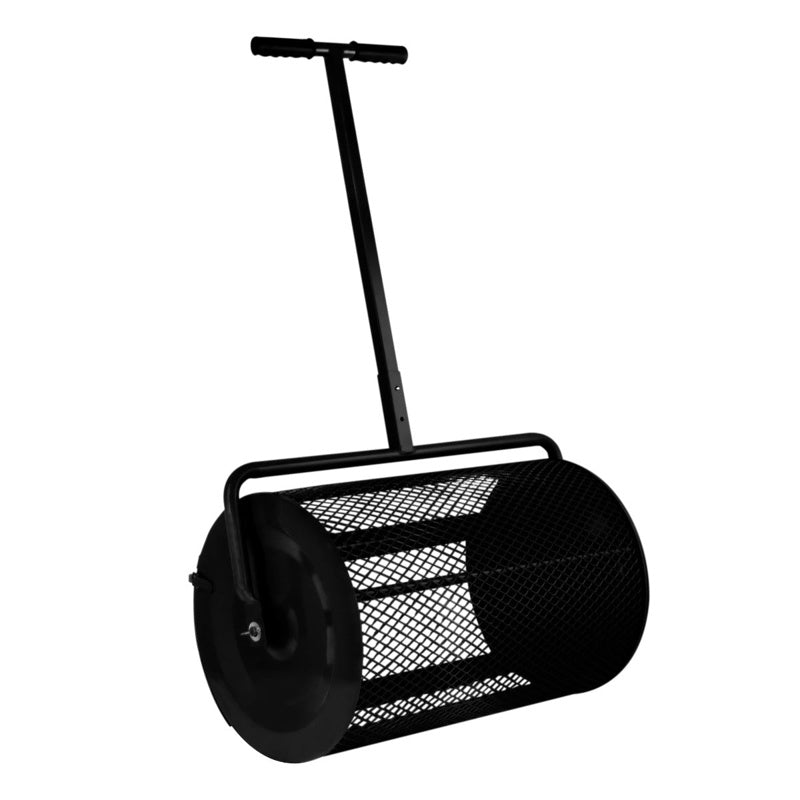 Compost & Peat Moss Spreader - Black