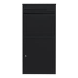 Black Anti-Theft Parcel Post Box XL