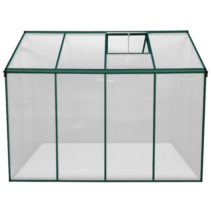 Polycarbonate Greenhouse 6ft x 8ft – Green