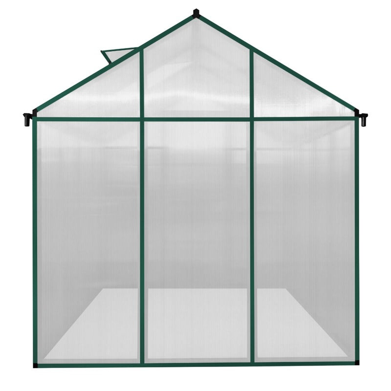 Polycarbonate Greenhouse 6ft x 8ft – Green