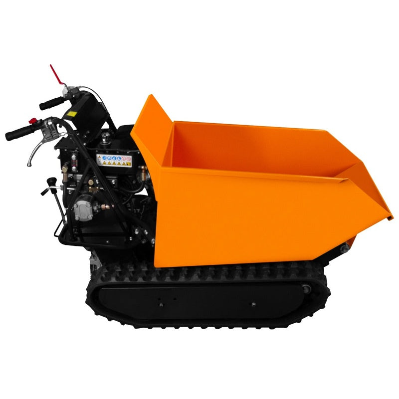 Tracked Mini Dumper Petrol Tipper