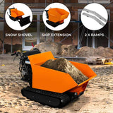 Tracked Mini Dumper Petrol Tipper