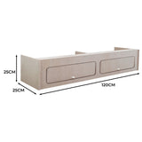 Overhead Camper Cabinet  120cm x 25cm x 25cm