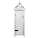 Wooden Garden Shed – White