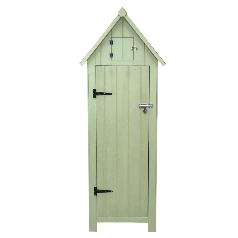 Wooden Garden Shed  Green