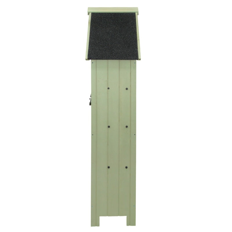 Wooden Garden Shed  Green