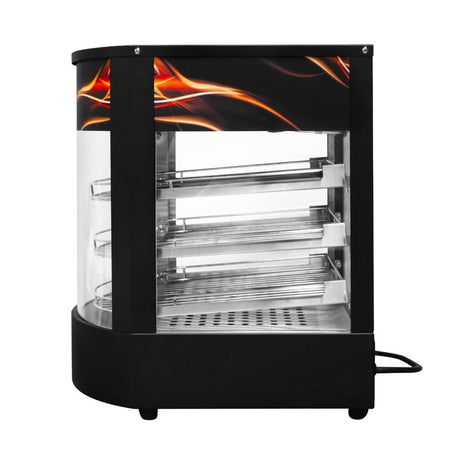 Commercial Food Warmer Glass Pizza Display