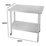 KuKoo Work Table  90cm x 60cm x 86cm