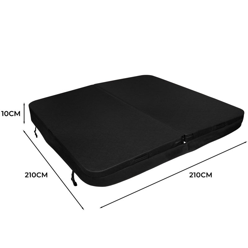 2.1m Hot Tub Spa Cover  Black
