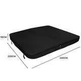 2.2m Hot Tub Spa Cover  Black