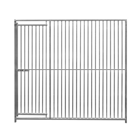 2m Dog Run Panel With Door  5cm Bar Spacing