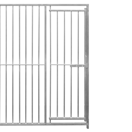 2m Dog Run Panel With Door  5cm Bar Spacing