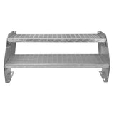 Adjustable 2 Section Galvanised Staircase - 900mm Wide